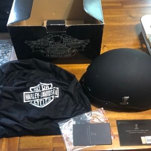 Harley Davidson Helmet Black size Medium